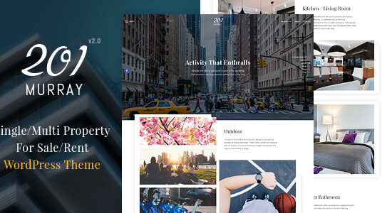 201 Murray - Single/Multi Property WordPress Theme