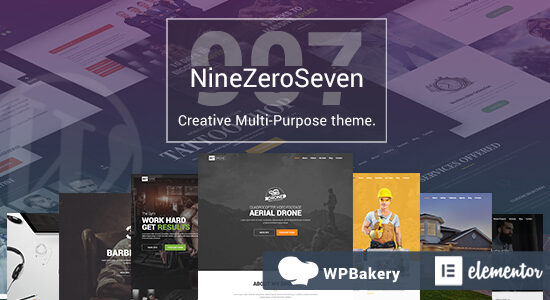 907 - Responsive Multi-Purpose WordPress Theme