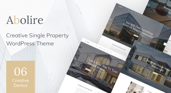 Abolire - Single Property WordPress Theme