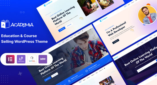 Academia - Education WordPress Theme