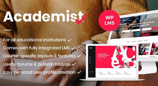 Academist - Education & Learning Management System Theme