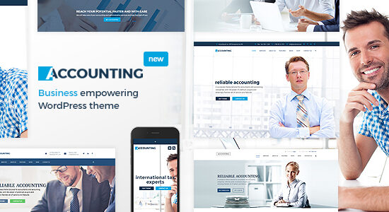 Accounting - Business, Consulting and Finance WordPress theme