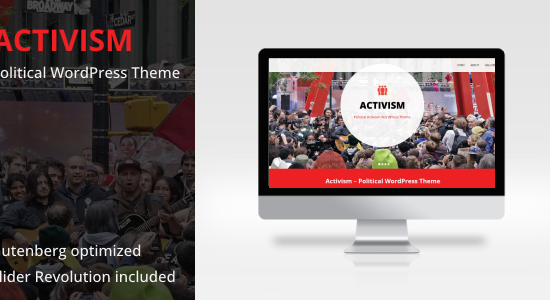 Activism - Political WordPress Theme