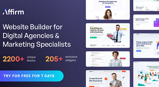 Affirm - Marketing & Digital Agency WordPress Theme