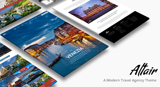 Altair | Travel Agency WordPress