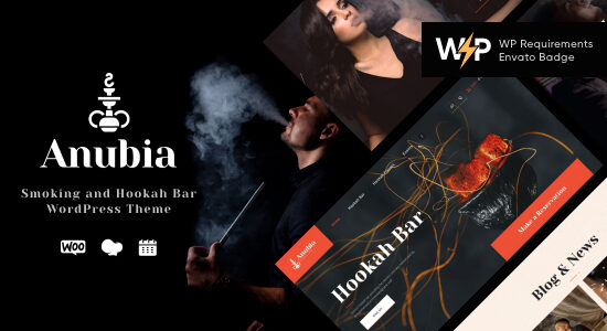 Anubia | Chủ đề WordPress về quán hút thuốc và hookah