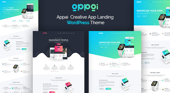 Appai App Landing WordPress Theme