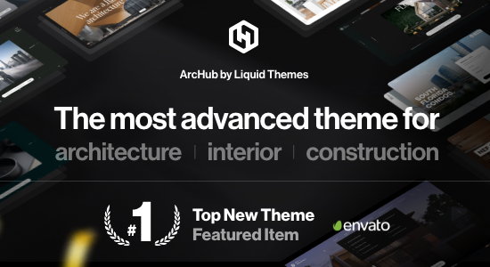 ArcHub - Architecture and Interior Design WordPress Theme