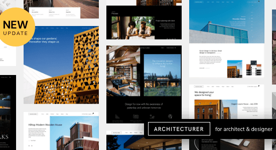 Architecturer WordPress for Interior Designer