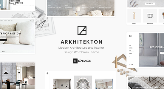 Arkhitekton - Chủ đề WordPress về Kiến trúc và Thiết kế Nội thất Hiện đại