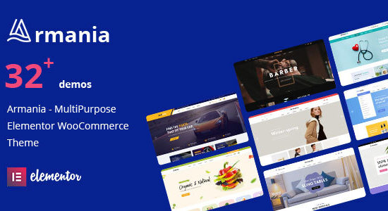 Armania - Chủ đề WooCommerce đa năng cho thời trang, nội thất, hữu cơ, thực phẩm (RTL được hỗ trợ)