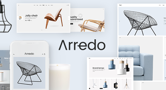 Arredo - Chủ đề WordPress cho Cửa hàng nội thất sạch sẽ