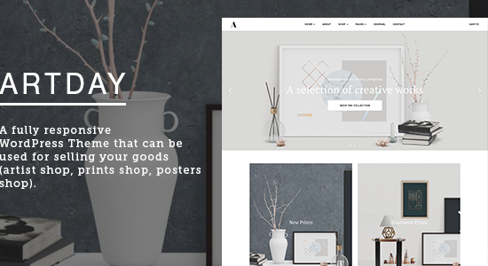 Artday - Creative Artist WordPress Shop