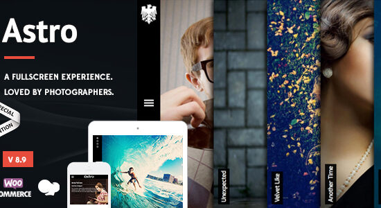 Astro - Chủ đề WordPress về nhiếp ảnh