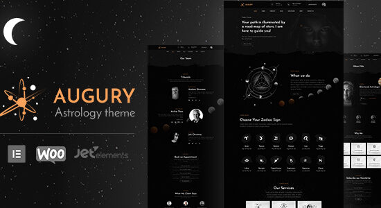 Augury | Horoscope, Astrology WordPress Theme