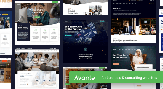 Avante | Business Consulting WordPress