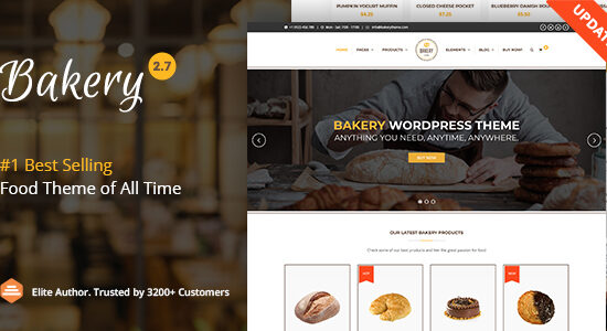 Bakery | WordPress Cake & Food Theme