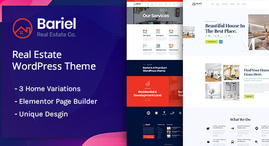 Bariel - Real Estate WordPress Theme