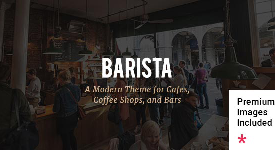 Barista - Modern Theme for Cafes, Coffee Shops and Bars