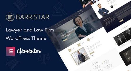 Barristar – Chủ đề WordPress về Luật, Luật sư và Luật sư