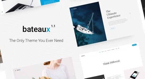 Bateaux - Creative Multi-Purpose WordPress Theme