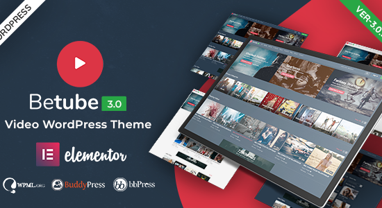 BeTube - Video WordPress Theme