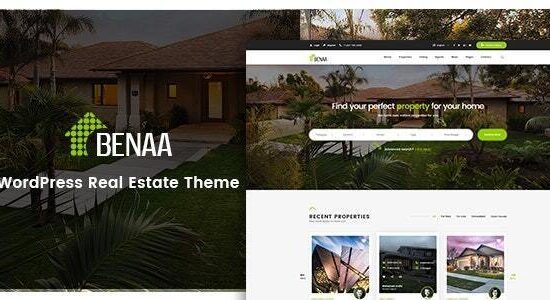 Benaa - Real Estate WordPress Theme