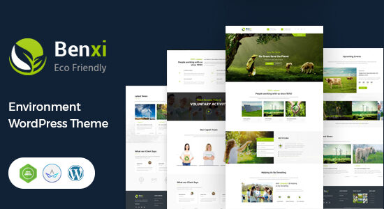 Benxi - Chủ đề WordPress về Môi trường