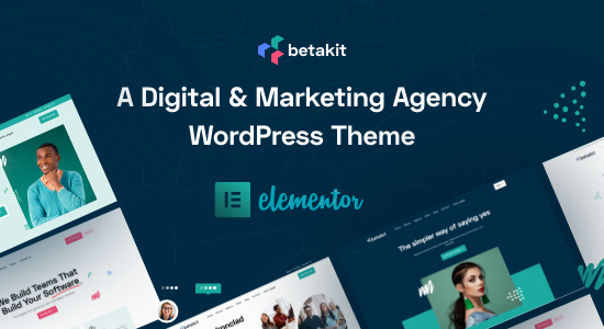 Betakit - Digital Marketing Agency WordPress Theme