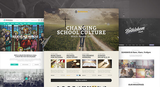 Bethlehem - Church WordPress Theme