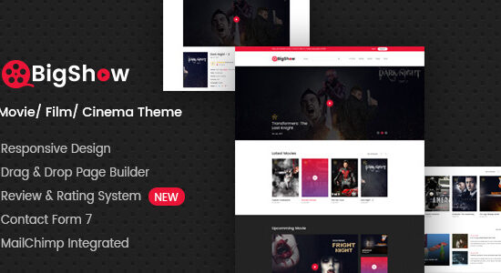 BigShow - Chủ đề WordPress về Điện ảnh & Phim