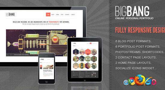 Bigbang - Responsive WordPress Theme