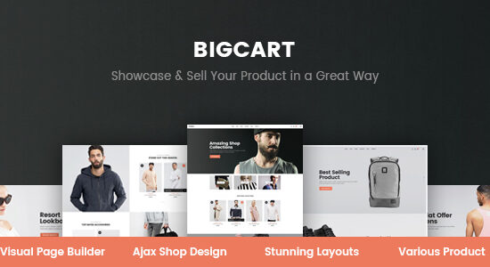 Bigcart - Chủ đề WordPress sạch sẽ, hiện đại cho WooCommerce