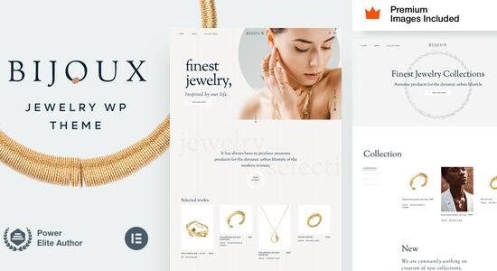 Bijoux - Chủ đề WordPress thương mại điện tử về trang sức