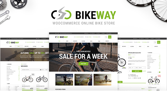 Bikeway - Chủ đề WooCommerce cho cửa hàng thể thao