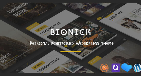 Bionick | Chủ đề WordPress danh mục đầu tư cá nhân