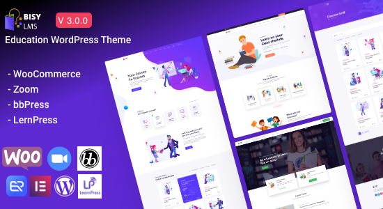 Bisy - Chủ đề WordPress Giáo dục