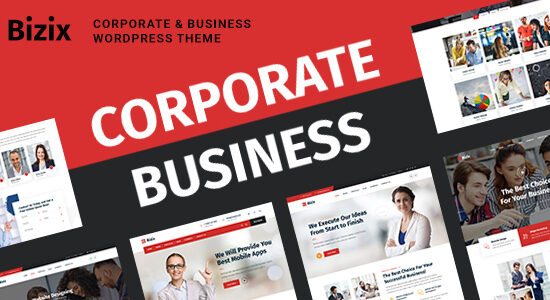 Bizix - Corporate and Business WordPress Theme