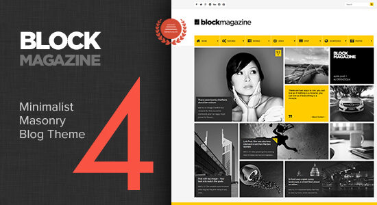 Block Magazine - Chủ đề WordPress cho blog phẳng và tối giản