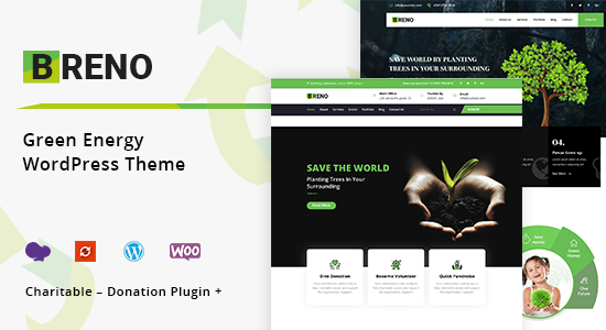 Breno - Chủ đề WordPress Năng lượng xanh