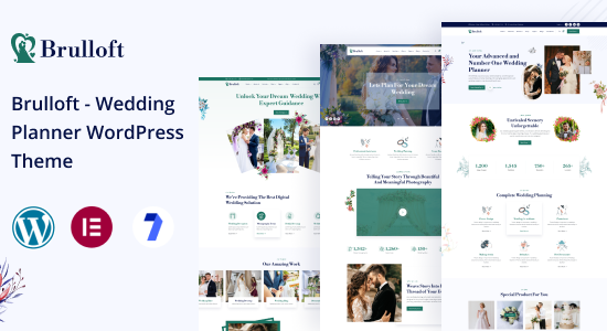 Brulloft – Wedding Planner WordPress Theme