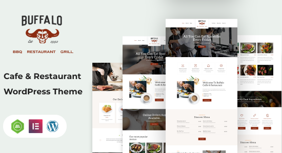 Buffalo - Chủ đề WordPress cho quán cà phê & nhà hàng
