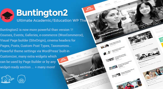 Buntington - Education WP Theme