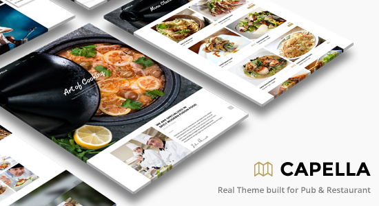 Capella | Restaurant WordPress