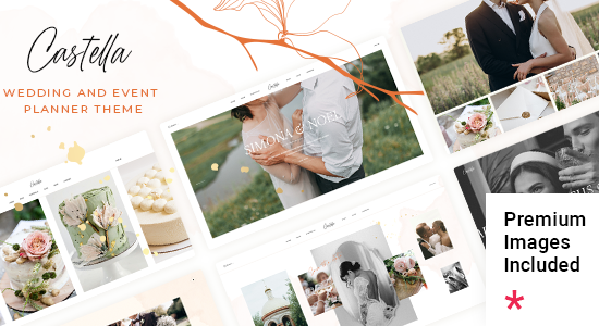 Castella - Wedding and Event Planner Theme