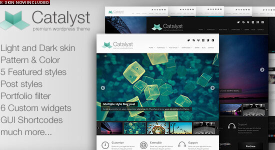 Catalyst Wordpress Portfolio Theme