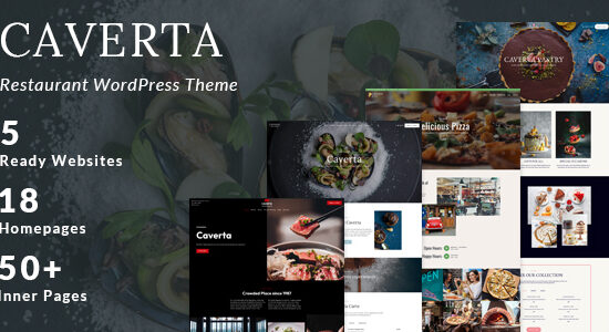 Caverta - Restaurant WordPress Theme