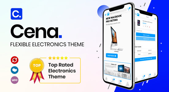 Cena Store - Chủ đề WordPress WooCommerce đa năng