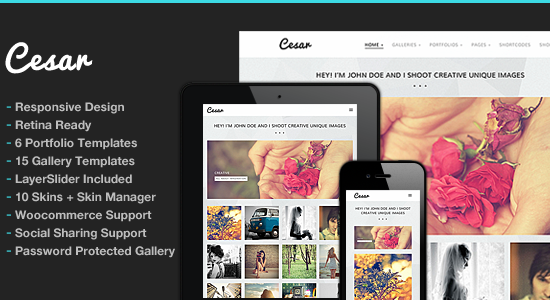 Cesar | Nhiếp ảnh WordPress