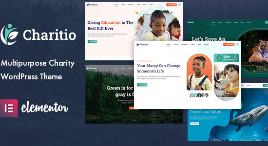 Charitio - Chủ đề WordPress từ thiện đa năng